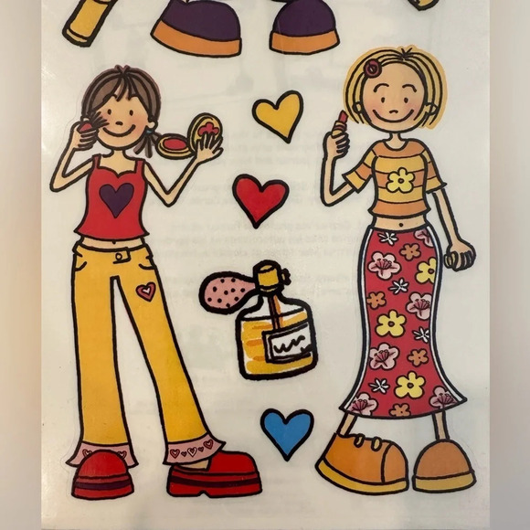 SandyLion Sticker Collection NIP - friends, bday, blues clues, baseball Y2K (9) - Picture 6 of 13